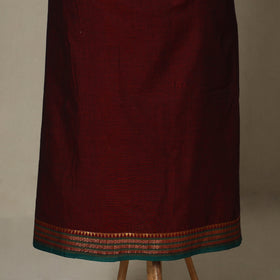 Maroon - 3pc cotton unstitched dharwad dress material 56