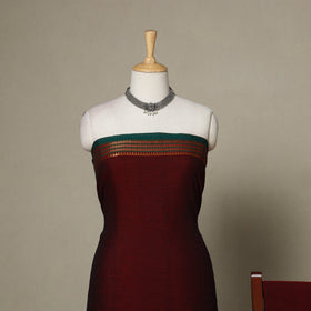 Maroon - 3pc cotton unstitched dharwad dress material 56