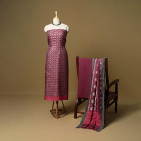 3pc pashmina wool handloom unstitched sanganeri dress