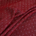 Maroon - acrylic fine wool fabric (width - 44 in) 10