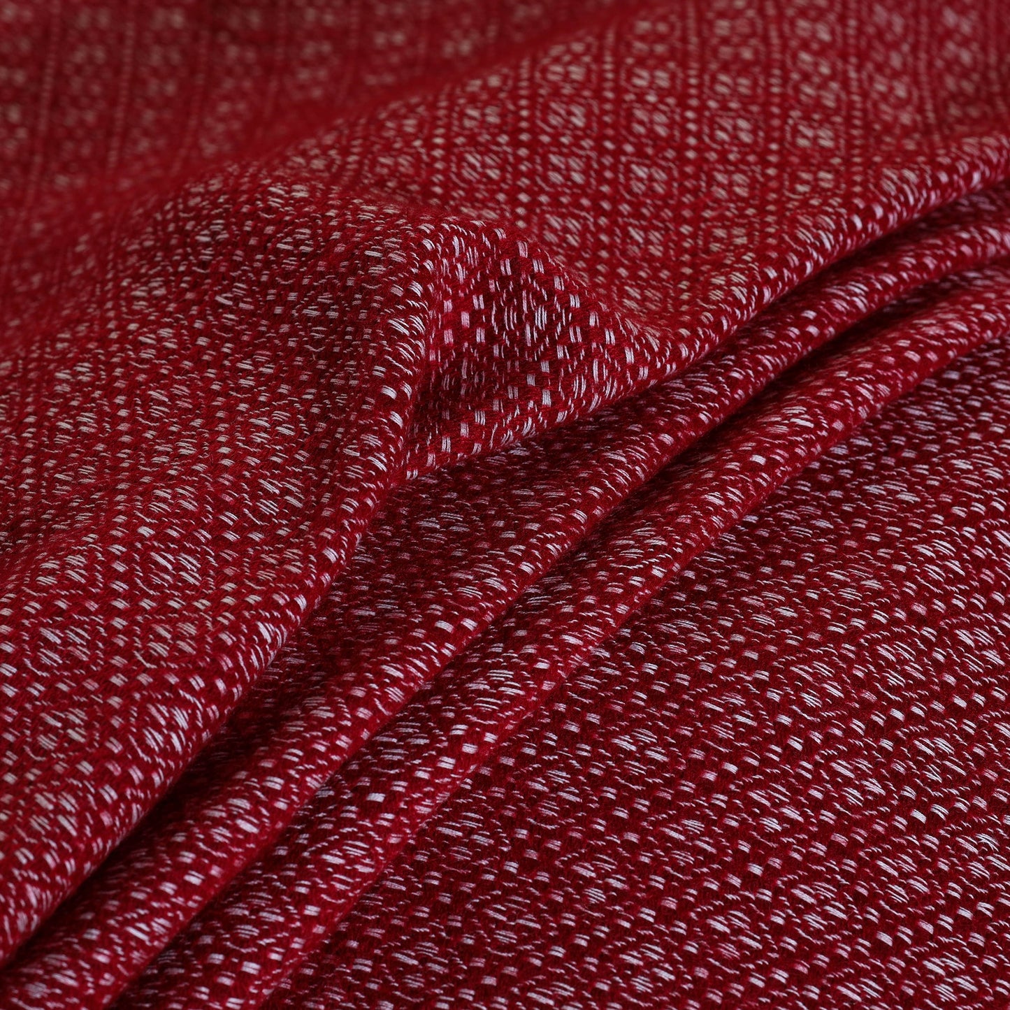 Maroon - acrylic fine wool fabric (width - 44 in) 10