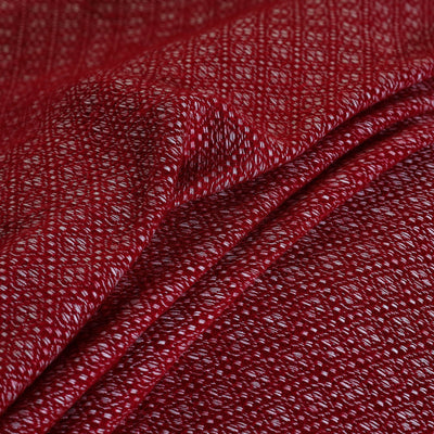 Maroon - acrylic fine wool fabric (width - 44 in) 10