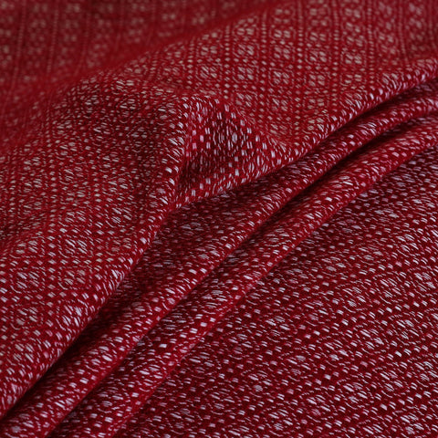 Maroon - acrylic fine wool fabric (width - 44 in) 10