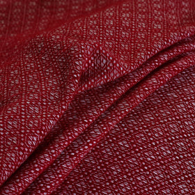 Maroon - acrylic fine wool fabric (width - 44 in) 10