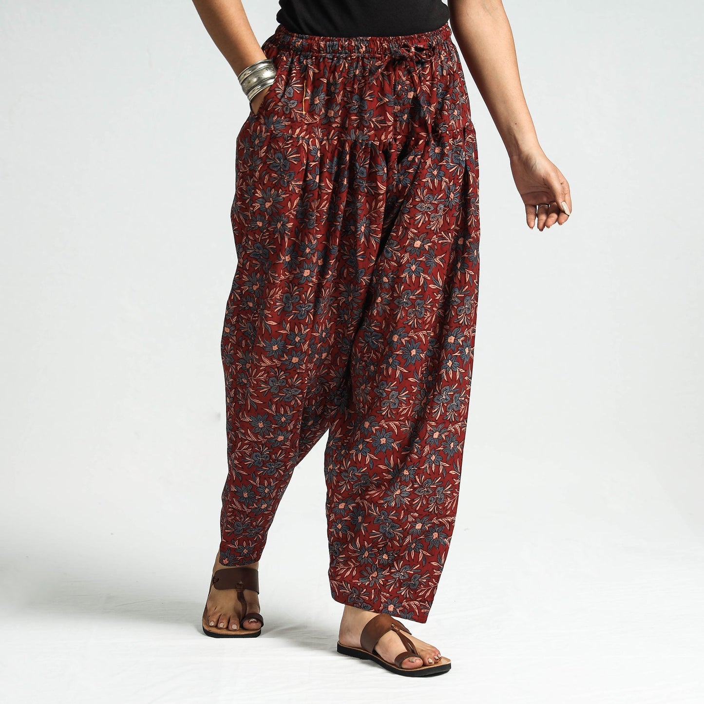 Ajrakh Elasticated Salwar
