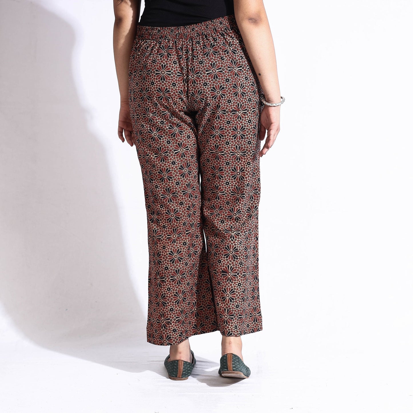  Ajrakh Block Printed Cotton Farsi Pant Online at iTokri.com