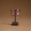 Anvi mirror & ghungroo work gs fabart handmade earrings