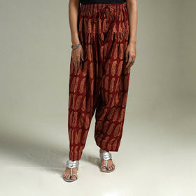 Bagh hand block print natural dyed cotton salwar 04