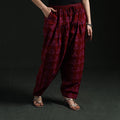 Bagh hand block print natural dyed cotton salwar 16