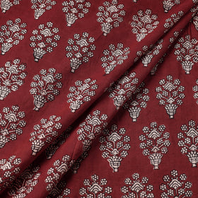  Bagh Hand Block Printed Chanderi Silk Handloom Fabric 