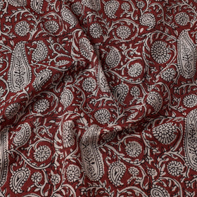  Bagh Hand Block Printed Chanderi Silk Handloom Fabric 