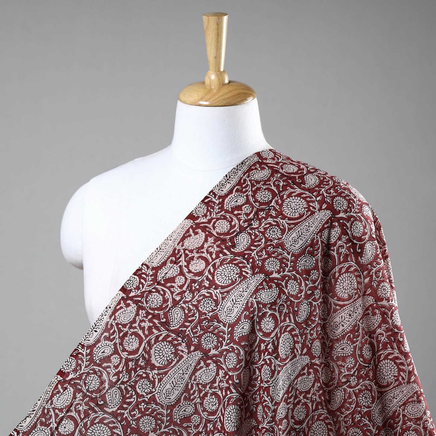  Bagh Hand Block Printed Chanderi Silk Handloom Fabric 