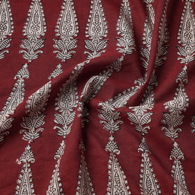  Bagh Hand Block Printed Chanderi Silk Handloom Fabric 