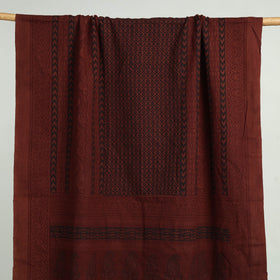 Maroon Bagh Hand Block Print Cotton Handloom Towel