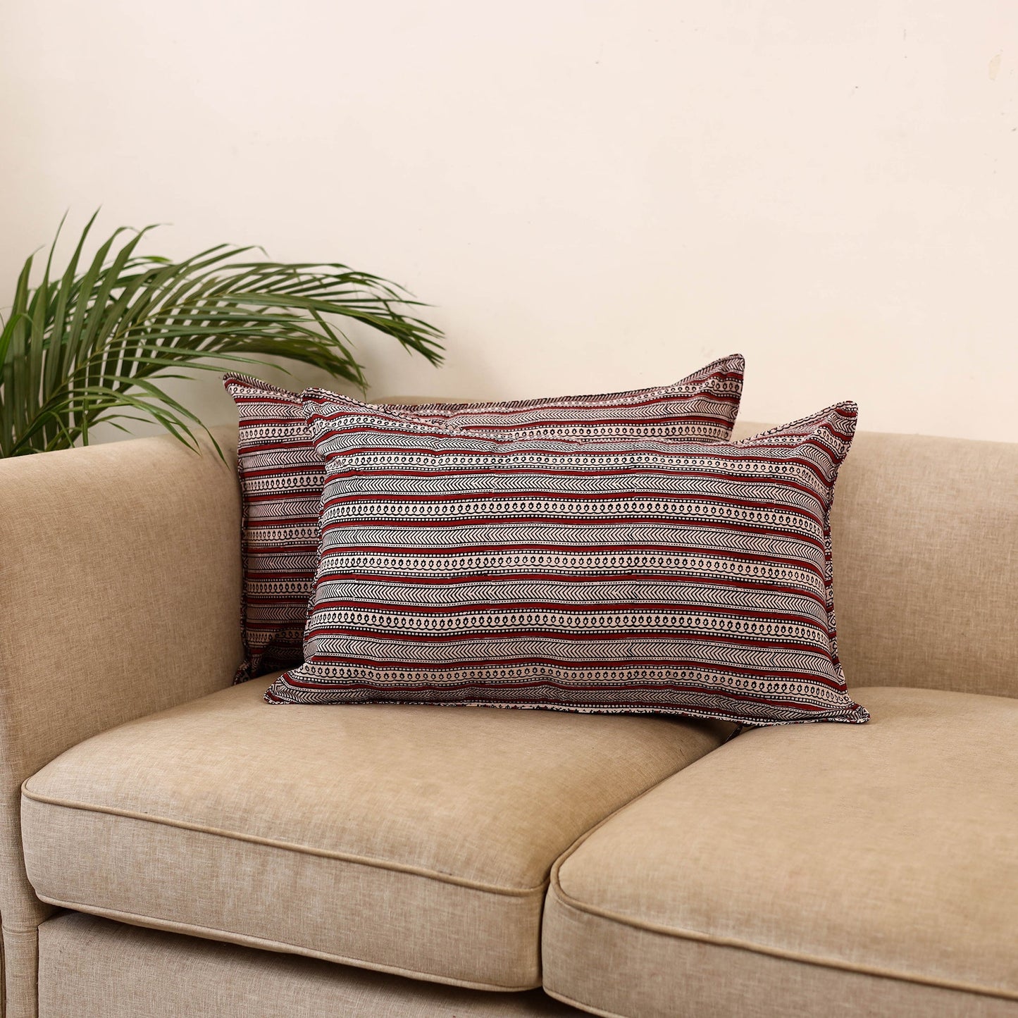 Bagh hand pillow cover (set of 2) 17 - handcrafted