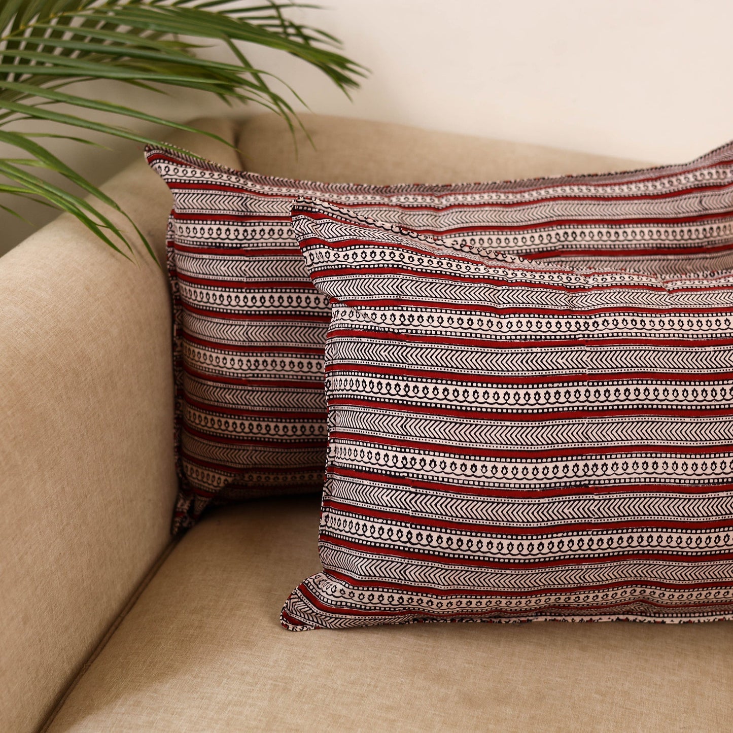 Bagh hand pillow cover (set of 2) 17 - handcrafted