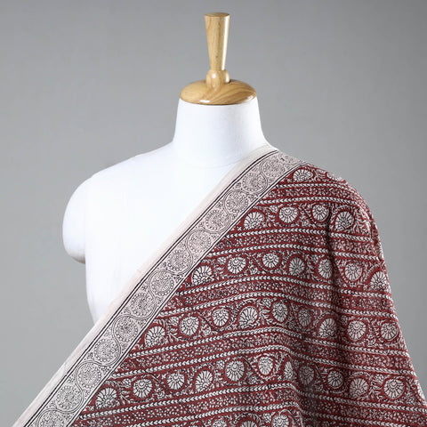  Bagh Hand Block Printed Chanderi Silk Handloom Fabric 