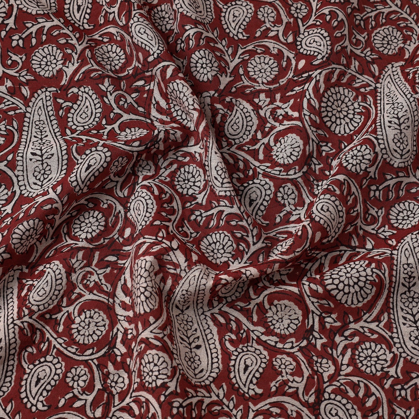  Bagh Hand Block Printed Chanderi Silk Handloom Fabric 