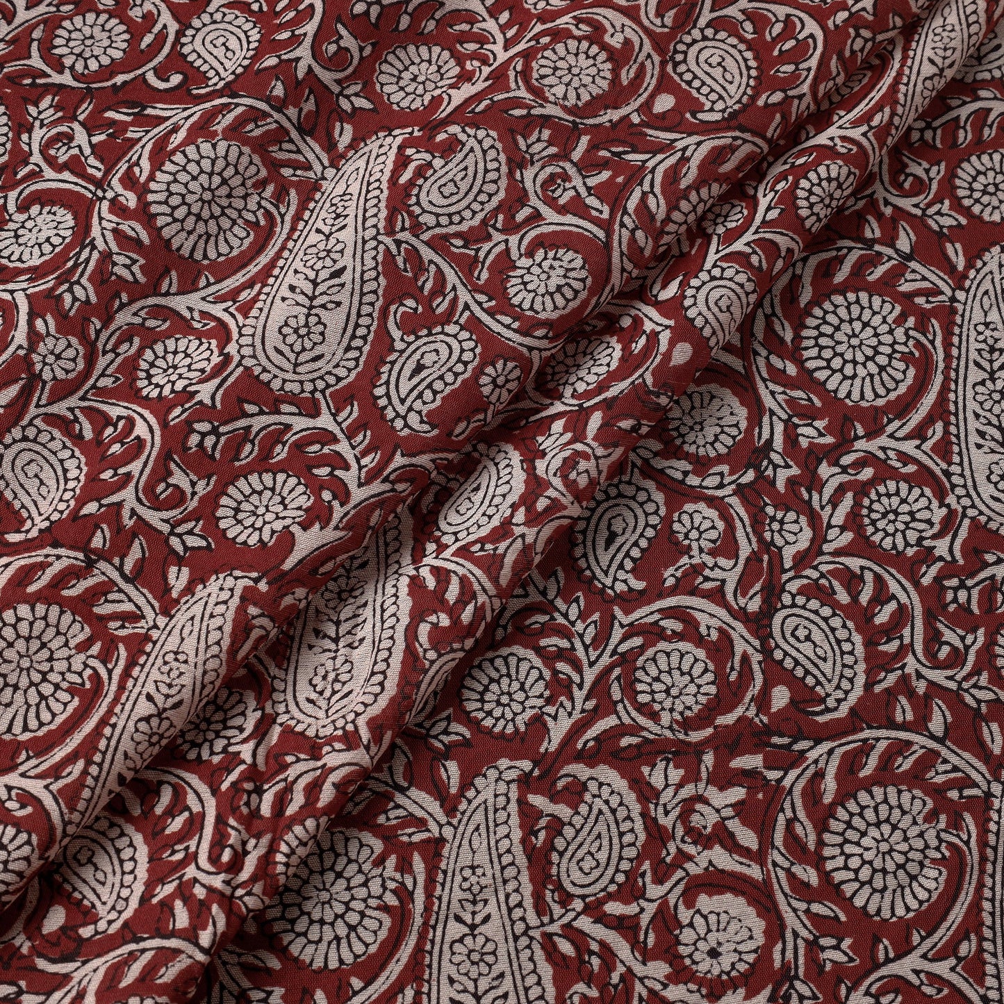  Bagh Hand Block Printed Chanderi Silk Handloom Fabric 
