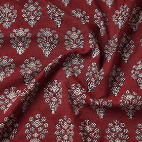  Bagh Hand Block Printed Chanderi Silk Handloom Fabric 