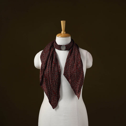 Bagh modal silk pendant necklace scarf 22 - handcrafted