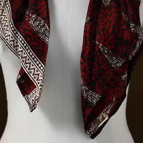 Bagh modal silk pendant necklace scarf 61 - handcrafted