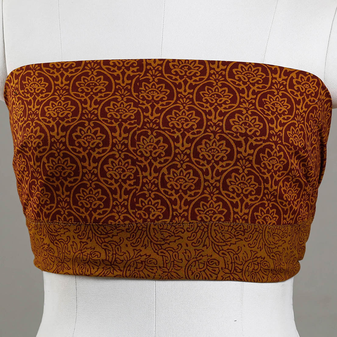 Buy Bagh Block Printed Cotton Blouse Piece Online at iTokri.com