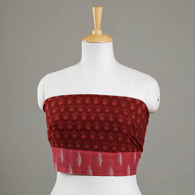 Buy Bagh Block Printed Cotton Blouse Piece 