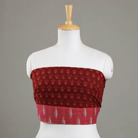 Buy Bagh Block Printed Cotton Blouse Piece 