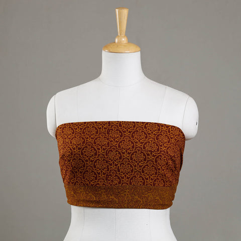 Buy Bagh Block Printed Cotton Blouse Piece Online at iTokri.com