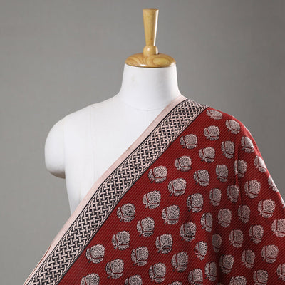  Bagh Block Printed Kantha Style Cotton Fabric 22 