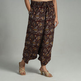 Buy Bagru Block Print Cotton Elasticated Harem Pant