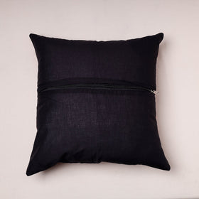  Bagru Hand Block Printed Pure Cotton Cushion Cover (16 x 16 in) 