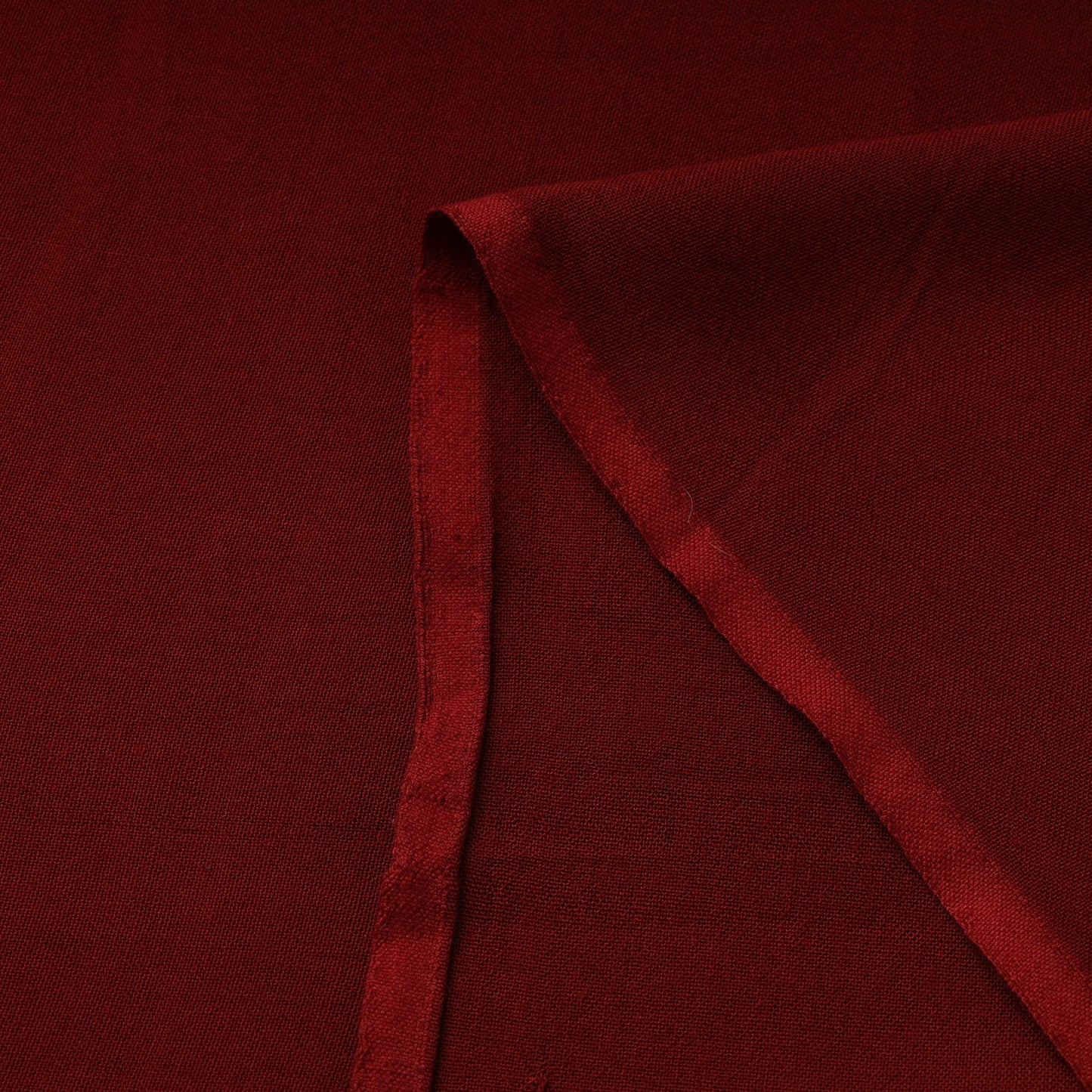 Maroon - bamboo silk natural dyed pure handloom plain