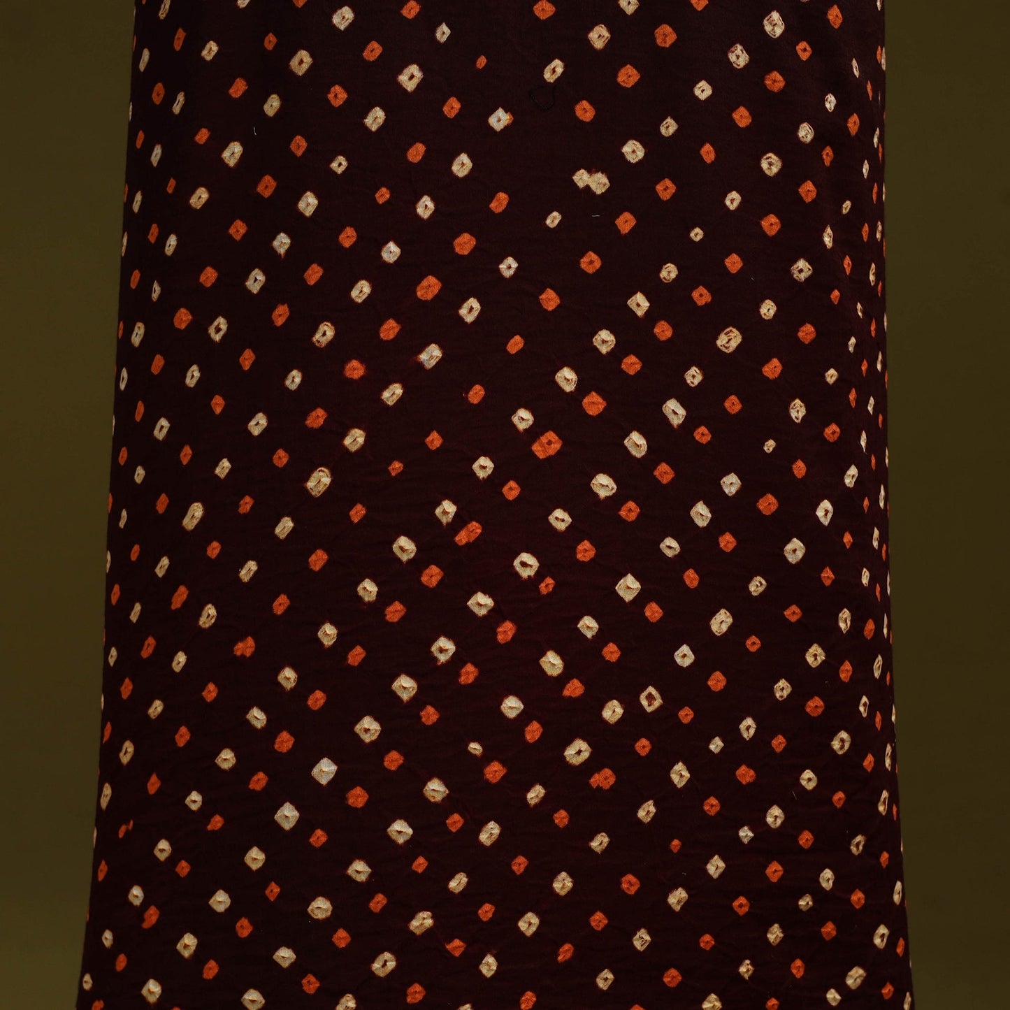 Bandhani patchwork cotton unstitched kurta material (3m) 19