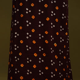 Bandhani patchwork cotton unstitched kurta material (3m) 23