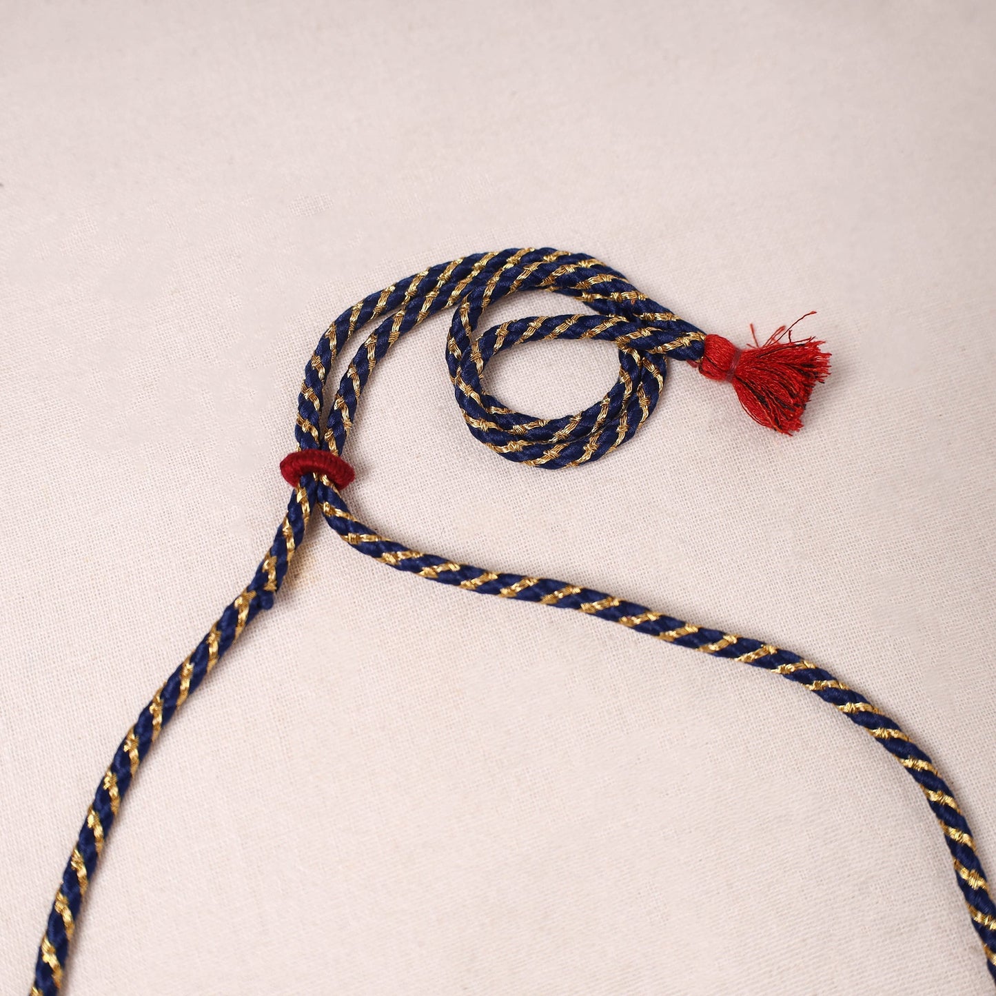 Banjara embroidery mirror & bead work handmade necklace 02