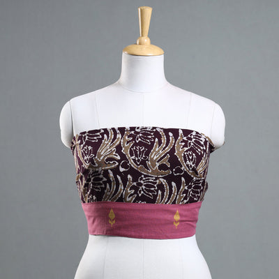 Buy Batik Printed Cotton Blouse Piece 