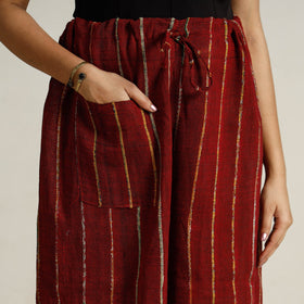 Buy  Bengal Khesh Weaving Kantha Embroidery Cotton Palazzo 87 Online at iTokri.com