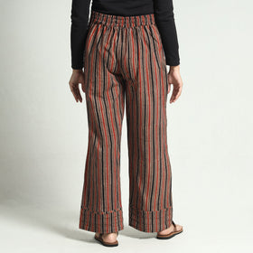 Buy Ajrakh Block Printed Cotton Elasticated Palazzo Online at iTokri.com