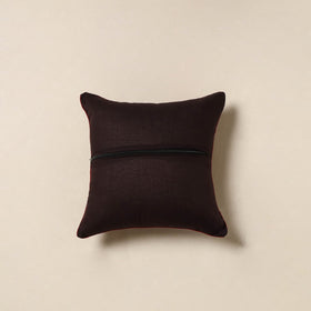 Maroon - cotton bagh cushion cover 20 - handcrafted