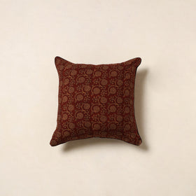Maroon - cotton bagh cushion cover 65 - handcrafted