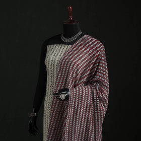 Cotton jaipur printed dupatta 47 - handcrafted