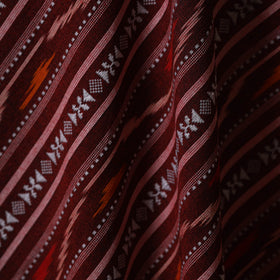 Cotton pochampally dabi ikat fabric 06 - handcrafted