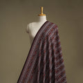 Cotton pochampally dabi ikat fabric 24 - handcrafted