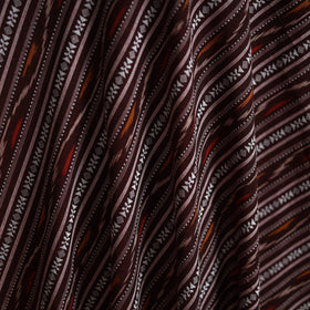Cotton pochampally dabi ikat fabric 24 - handcrafted