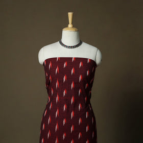 Handloom cotton pochampally ikat 3pc unstitched dress