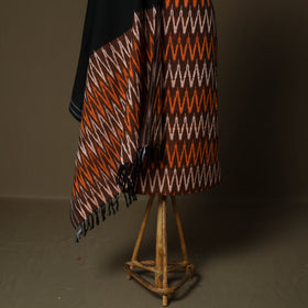 Handloom cotton pochampally ikat 3pc unstitched dress