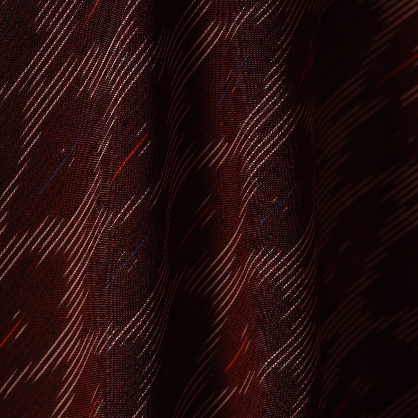 Cotton pochampally ikat fabric 03 - handcrafted