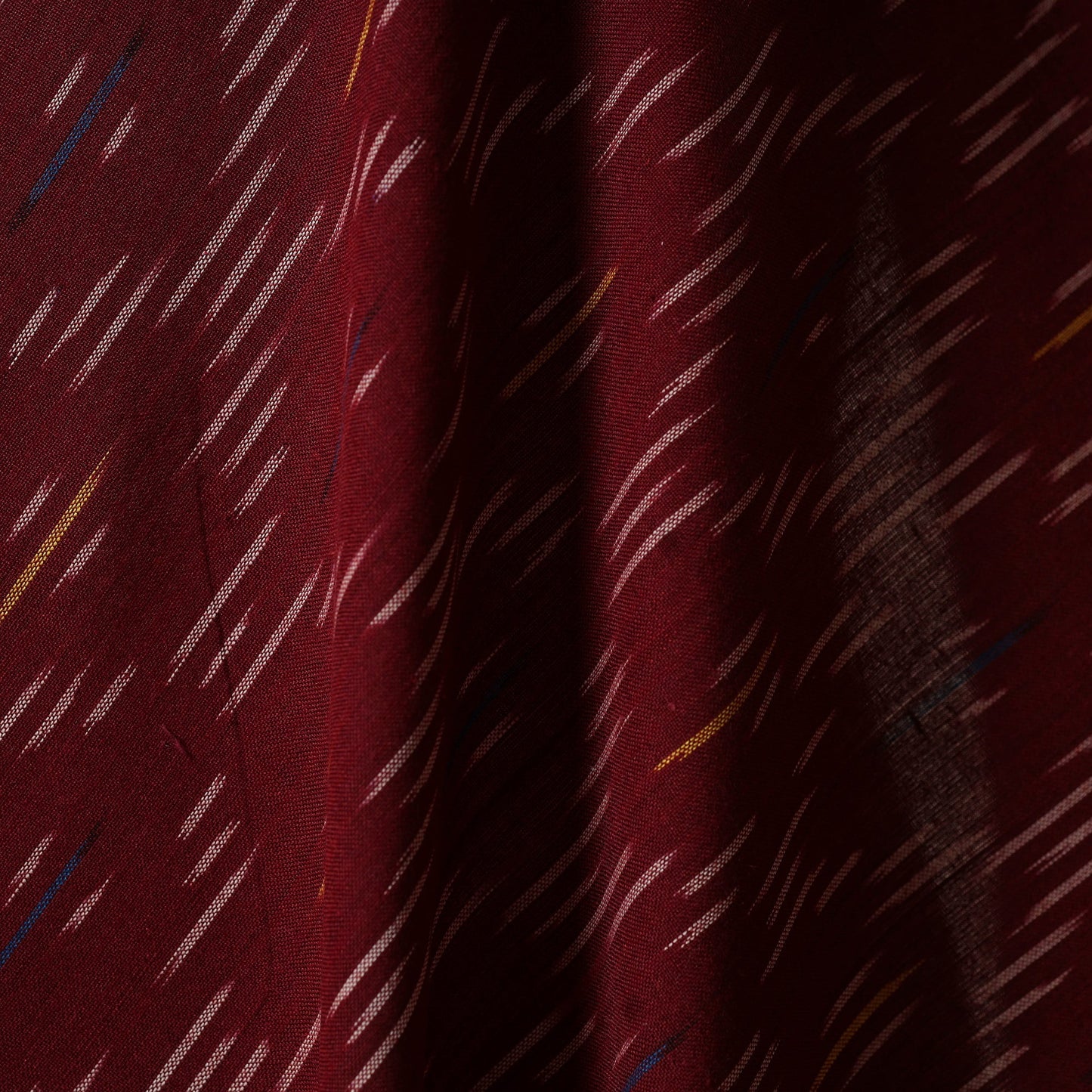 Cotton pochampally ikat fabric 11 - handcrafted